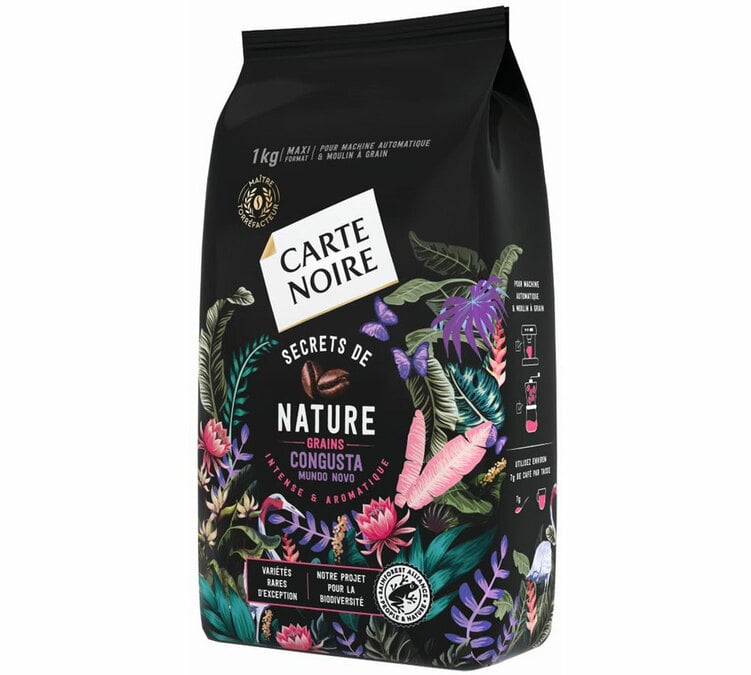 Café en grain Carte Noire Congusta Secret de nature - 1kg