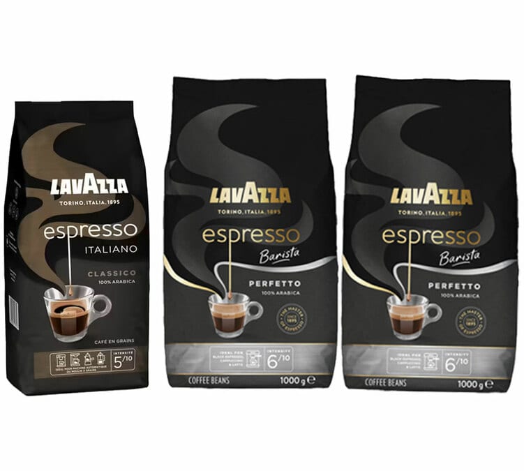Café en grain Lavazza Espresso Barista Perfetto/Espresso Italiano -2,5kg