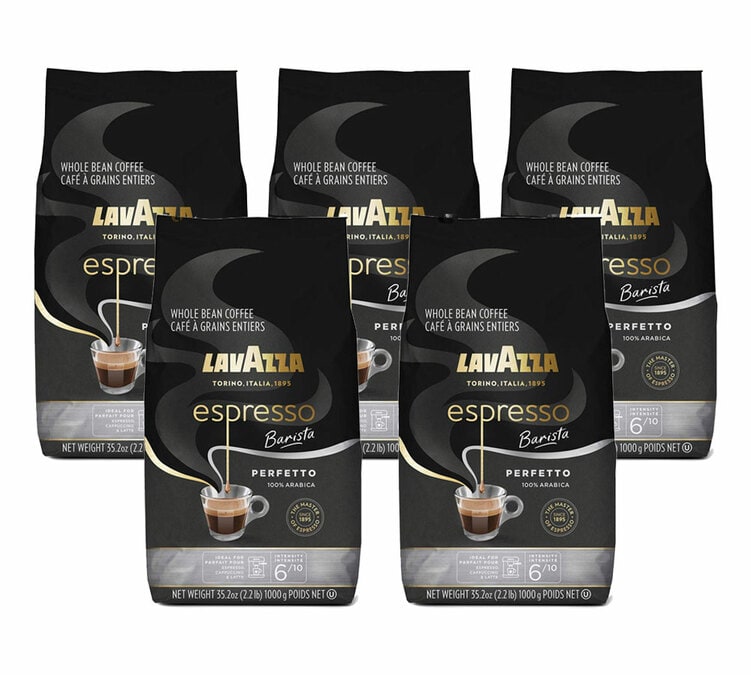 Café en grain professionnel Lavazza Espresso Perfetto Barista 1kg