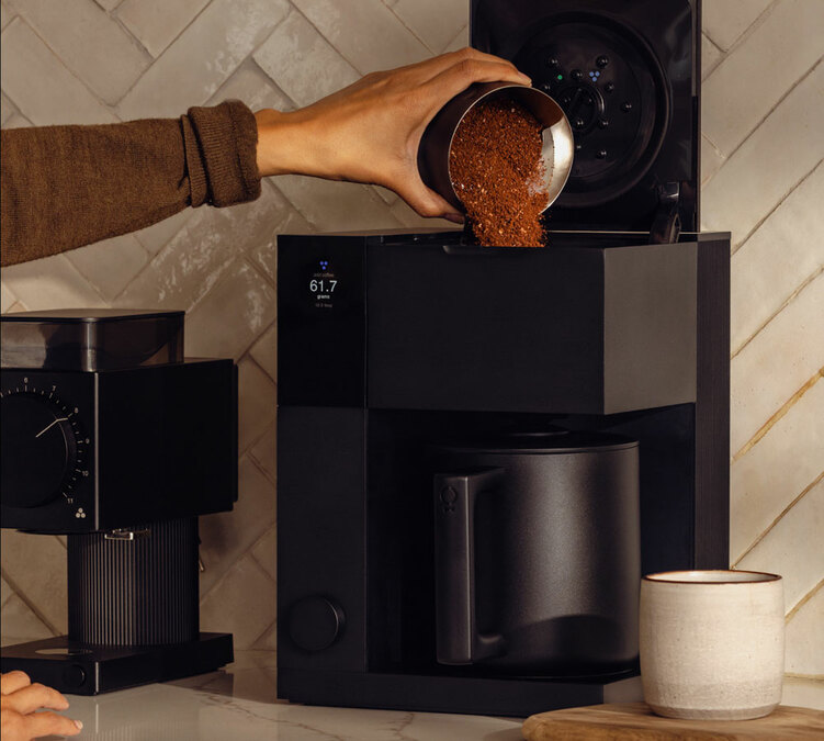 cafetiere filtre fellow aiden innovation avec moulin ode gen 2