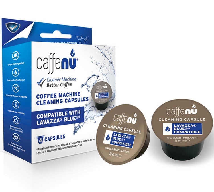 Caffenu Cleaning Capsule Lavazza Blue 4 capsules