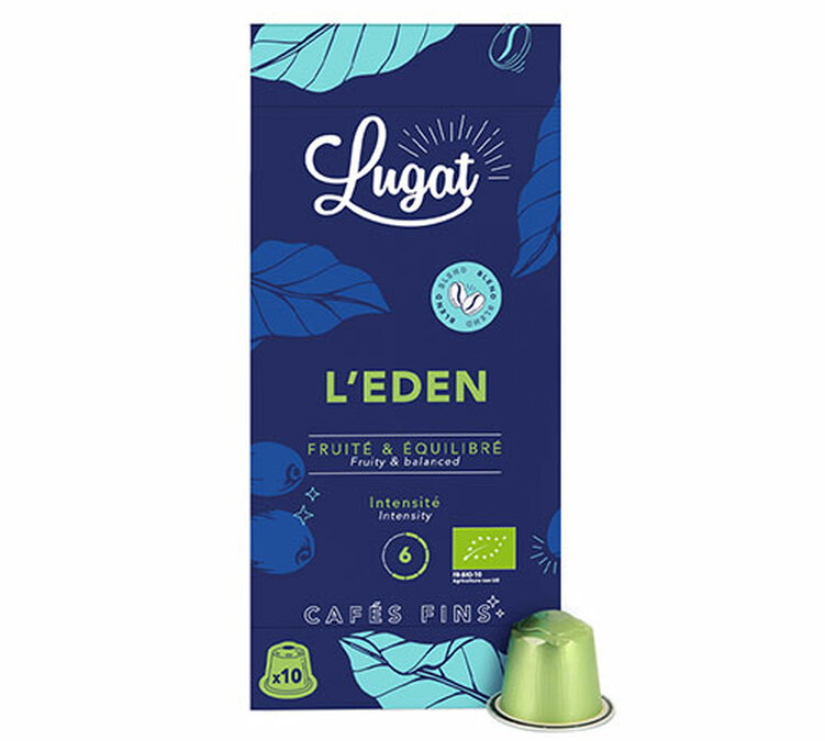 capsules x100 cafe bio eden cafes lugat