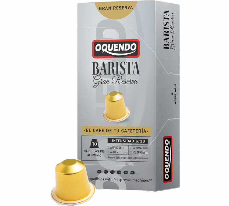 capsules compatibles Nespresso Oquendo barista gran reserva