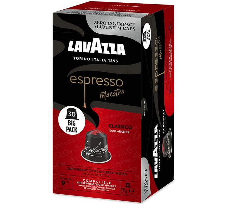 Lavazza Cápsulas de Café Espresso Maestro Intenso Compatible con  Nespresso®Original. x 10 Und. - Panuts