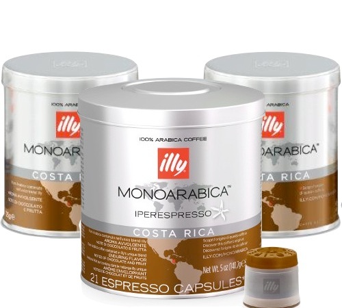 63 Capsules Illy Iperespresso Monoarabica Costa Rica