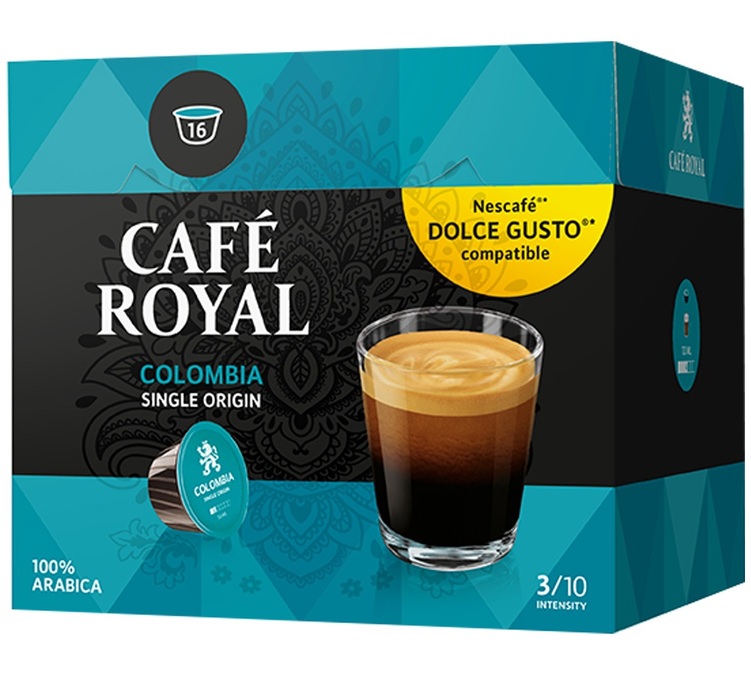 16 capsules Origin Colombie pour Nescafe® Dolce gusto Café