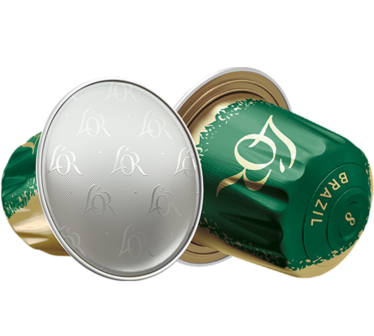 Capsules LOR Brazil aluminium compatibles Nespresso Original