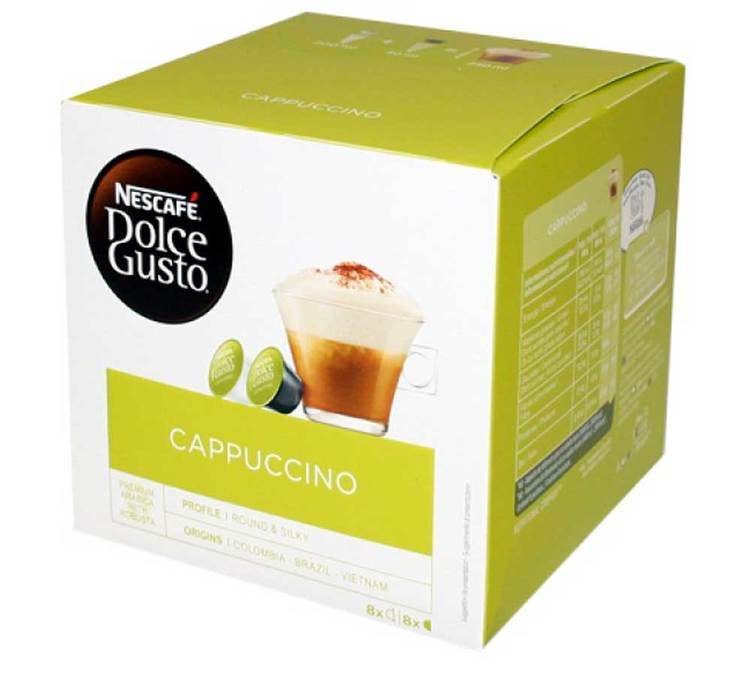 Cappuccino Tesco Gusto Pods Latte Dolce Gusto Milk Pods Tesco