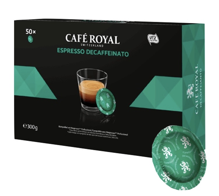 Café Royal Nespresso® Professional Decaffeinated Office Capsules x 50