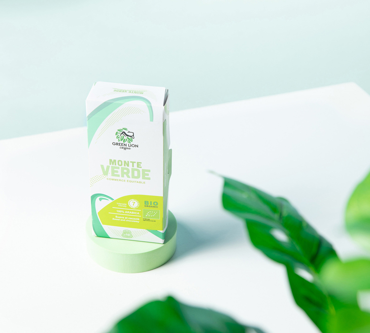 capsule compatible nespresso green lion coffee monte verde x200