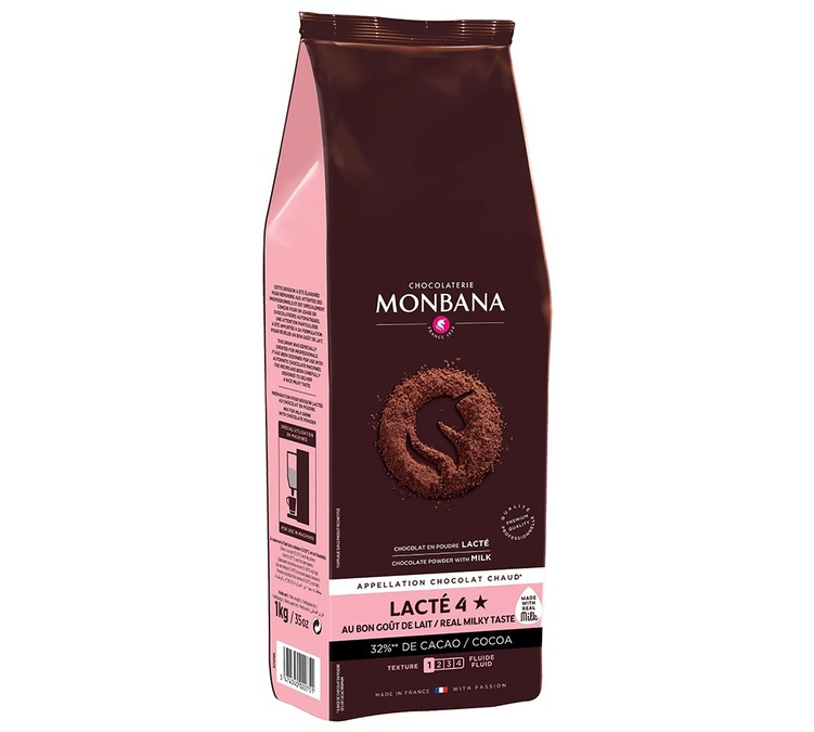 1 Kg Chocolat En Poudre Lacte Monbana