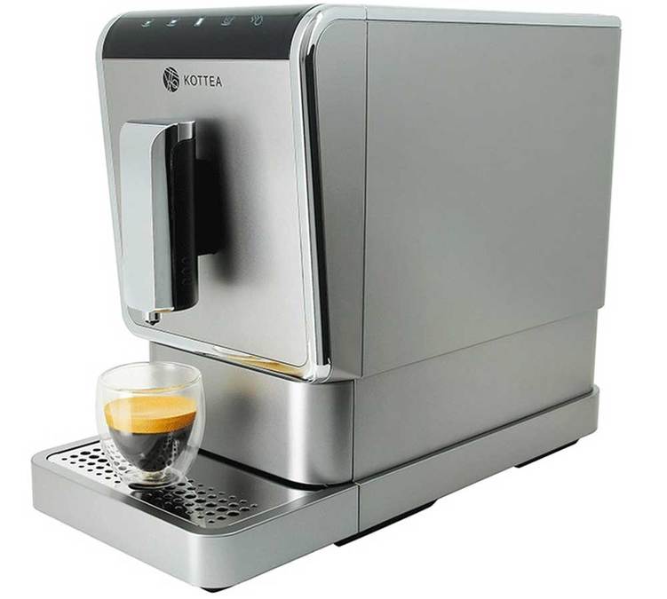 extraction parfaite sur l'expresso broyeur kottea ck307.s espressima