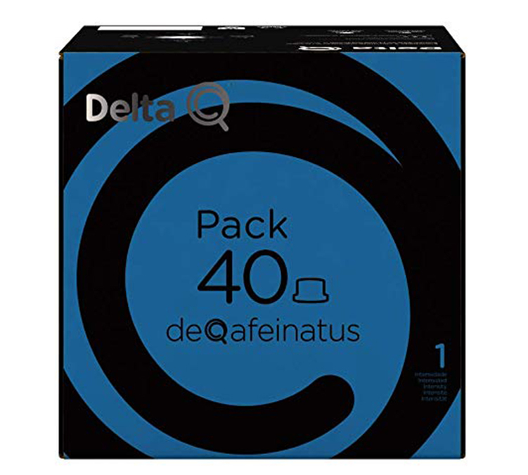 DELTA Q Pack XL 40 Capsules Deqafeinatus N°1