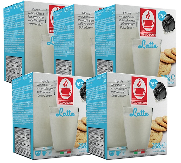 Caffè Bonini Dolce Gusto pods Milk x 80 milk pods