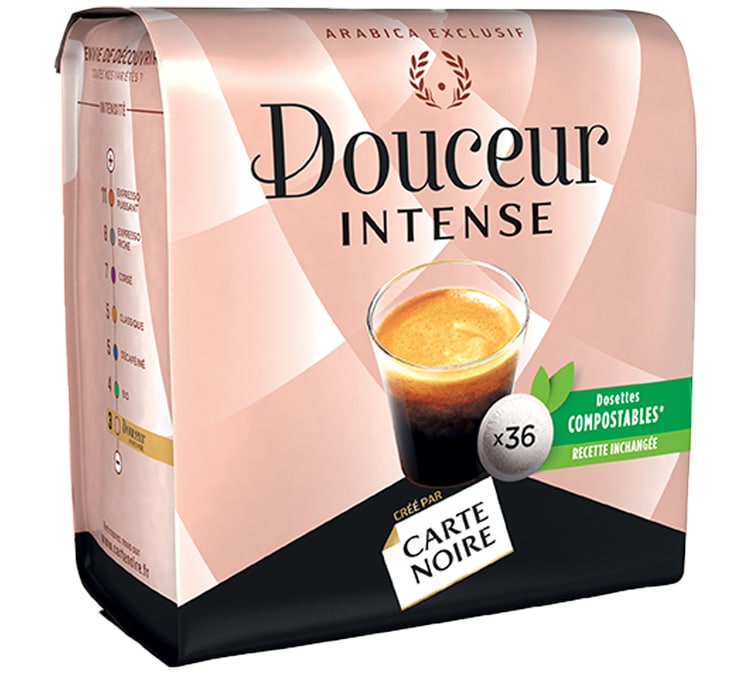 Dosettes Carte Noire - n°6 Corsé - 108 dosettes café