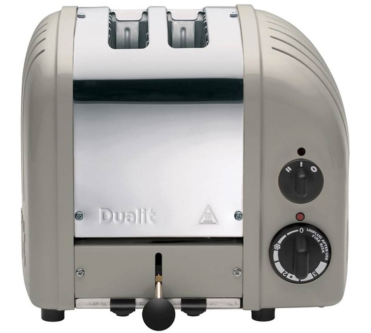 Toaster Classic 2 larges fentes Shadow + Pince à toast Dualit