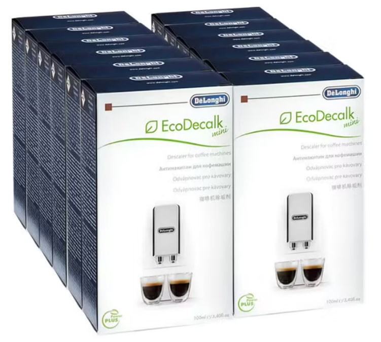 DeLonghi - 12 Détartrant EcoDecalk pour machine à café grain