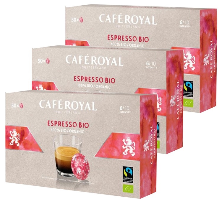 Café Royal Nespresso® Professional Organic Espresso Capsules x 150