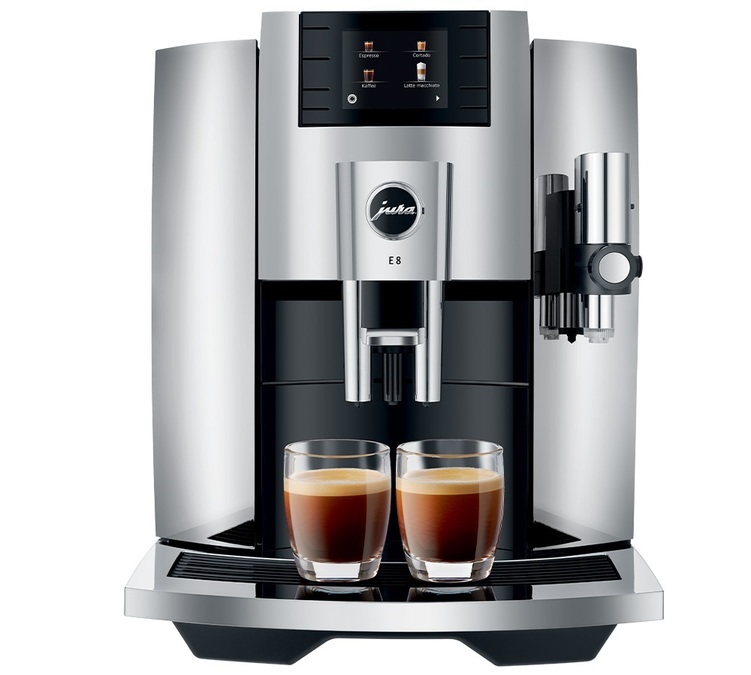 Machine à café JURA E8 Chrome EB 2020 Smart Connect offert Pack Zen Garant