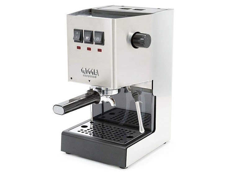 GAGGIA New Classic inox brossé machine à café