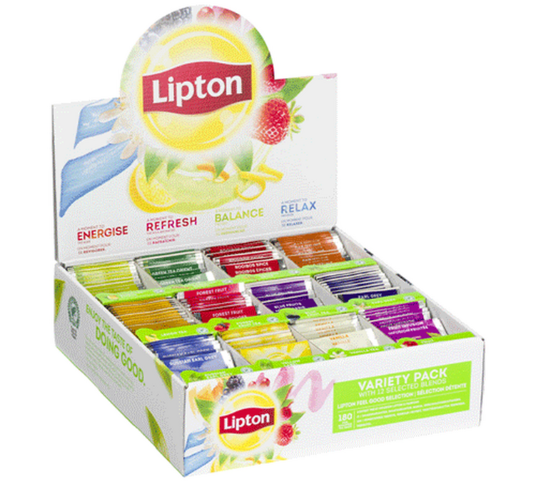 Coffret Thés Et Infusions 12 Parfums - Lipton