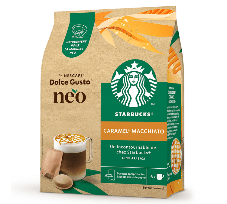 Nescafé Dolce Gusto NEO Cappuccino - 30 Dosettes de café et 30 sachets de  lait (5 boîtes de 6 dosettes et 6 sachets) - Compatibles uniquement avec  les machines à café NESCAFÉ Dolce Gusto NEO : : Epicerie