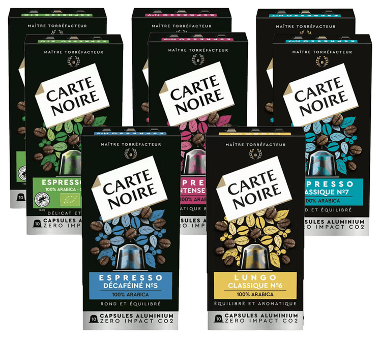 Carte Noire Espresso Organic 10 Capsules, 53g - myPanier – France Direct