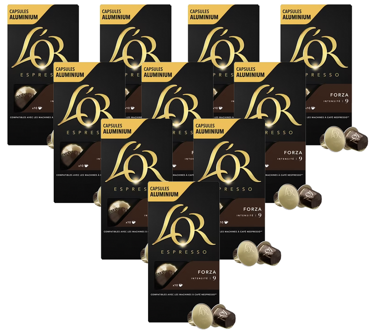 Capsule L'Or Supremo x100 - compatible L'Or Barista et Nespresso®
