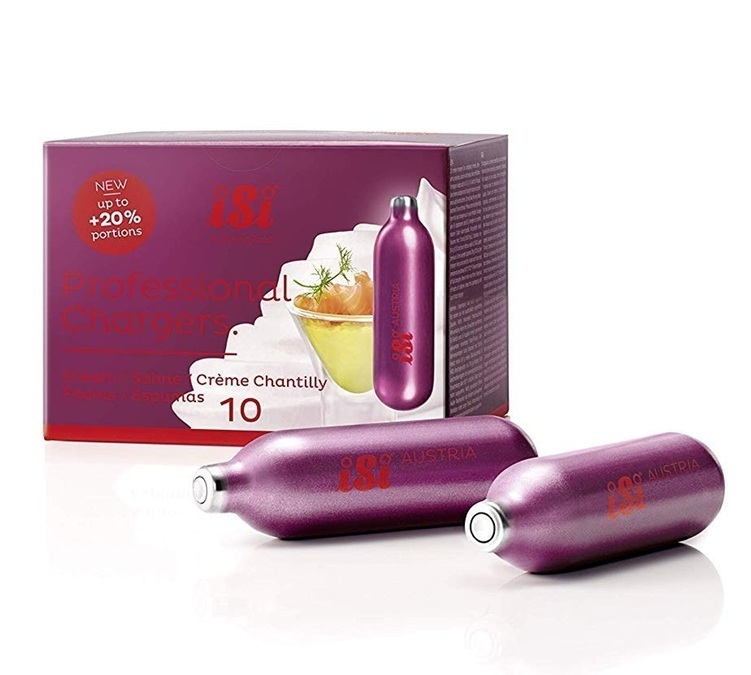 iSi Professional N20 chargers Box of 10