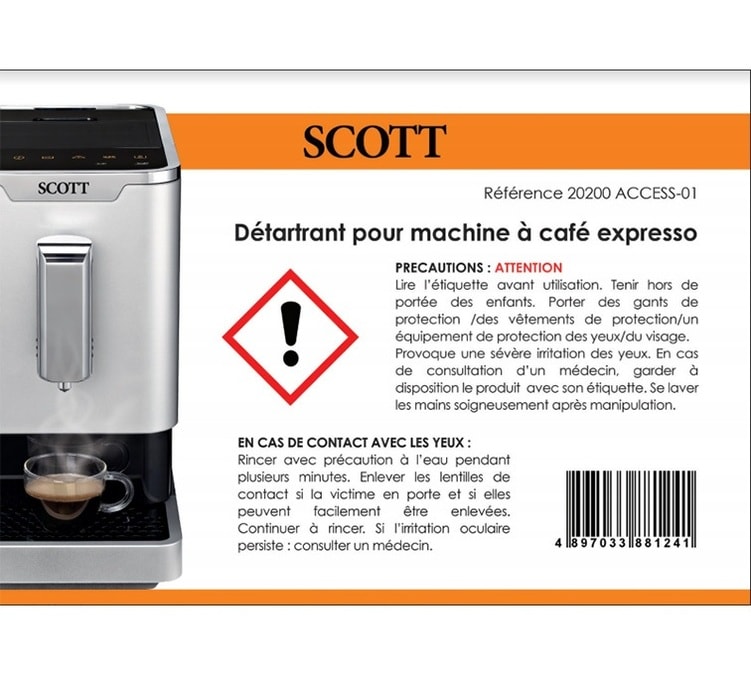 SCOTT - Kit d'entretien pour machine automatique Scott