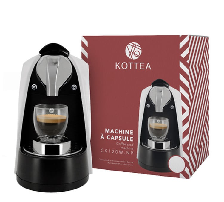 Kottea CK120W.NP - La Machine pour capsules Nespresso® Pro