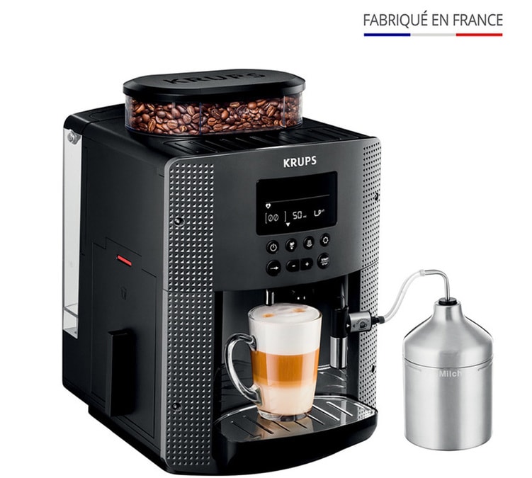 KRUPS Essential YY4081FD Grise - machine à café grain