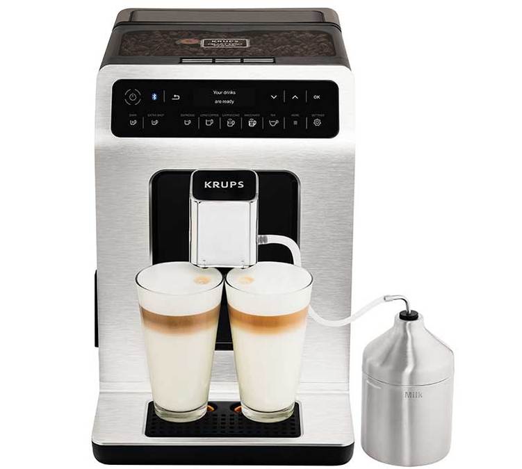 Krups Evidence Metal YY3070FD Machine espresso avec broyeur