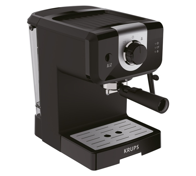 Machine expresso manuelle Krups Opio YY3956FD noire + cadeau