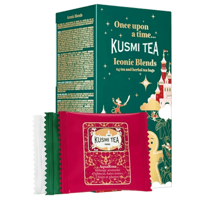 Coffret de thé Les iconiquesBio par Kusmi Tea - 24 sachets