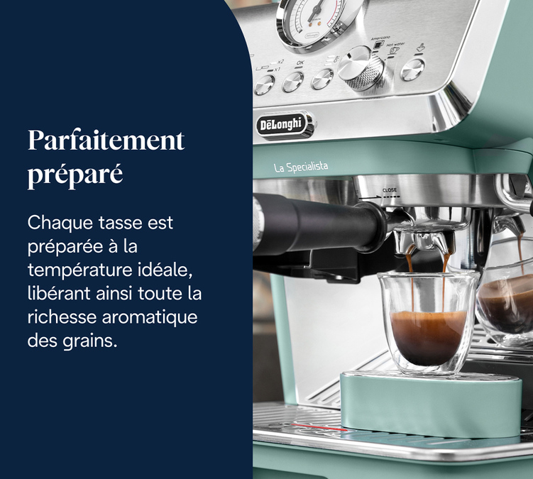 DELONGHI La Specialista Arte green + Kit Barista