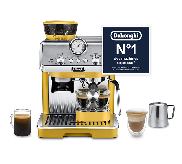 DeLonghi EC9155. La Specialista Arte yellow