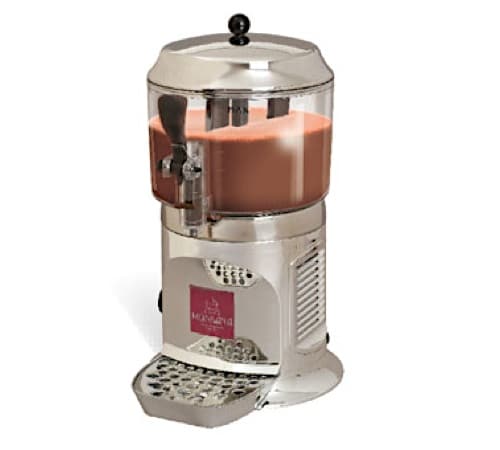 Machine à chocolat chaud or 24 carats