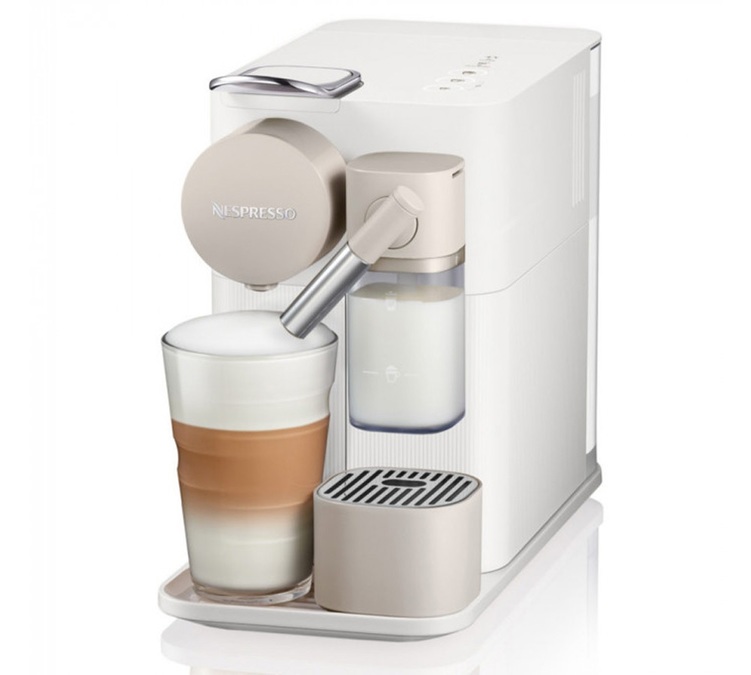 Nespresso Delonghi Lattissima One Touch EN500.W blanc + offre cadeau