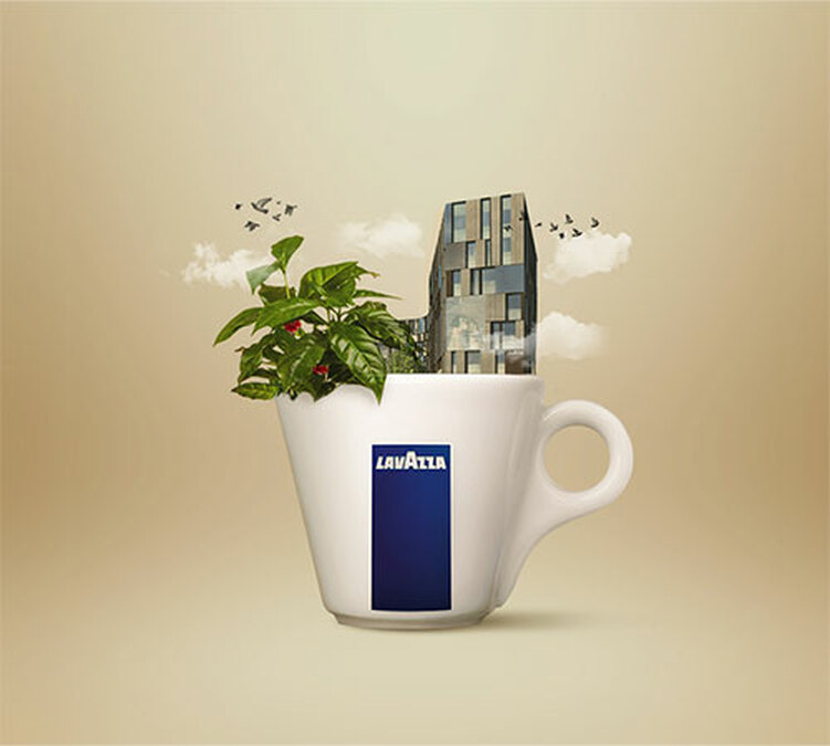 café en grain Lavazza