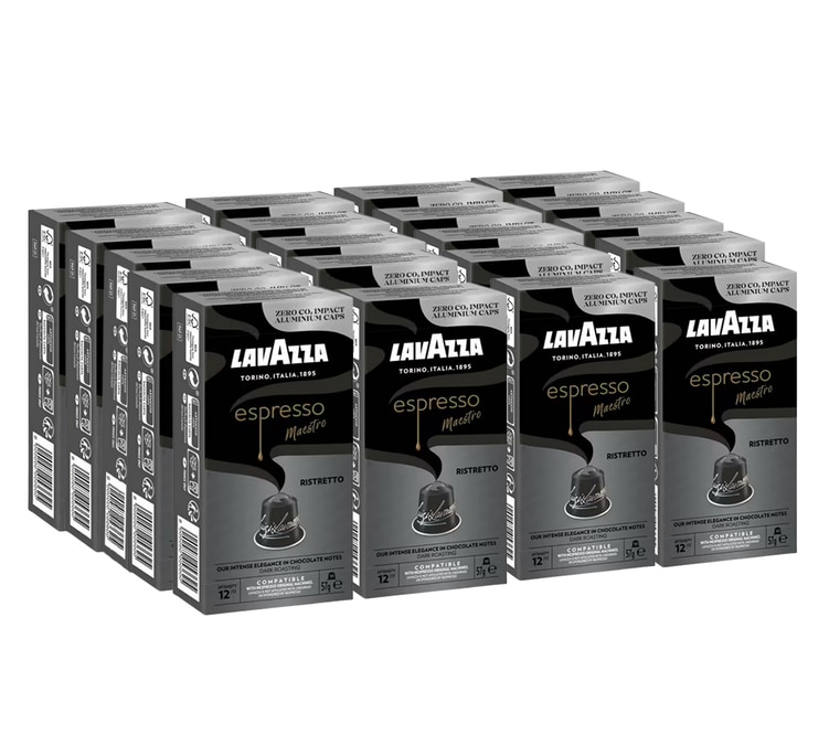 Jusqu'à 200 capsules ou dosettes pour Nespresso, Lavazza et ESE dès 13,90€