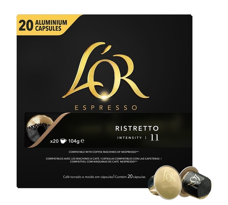 L'Or Espresso Ristretto Nespresso pods x 20 coffee pods