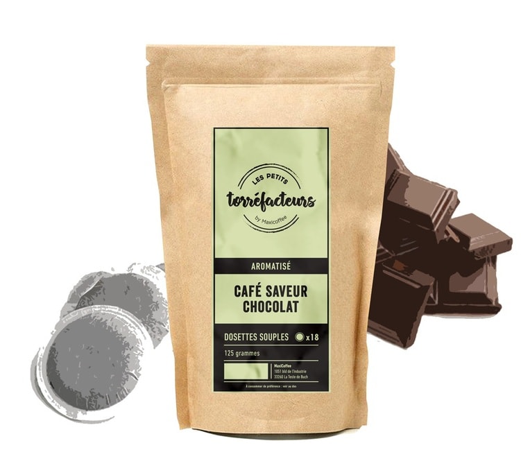 Dosettes souples Saveur Chocolat - Les Petits Torréfacteurs