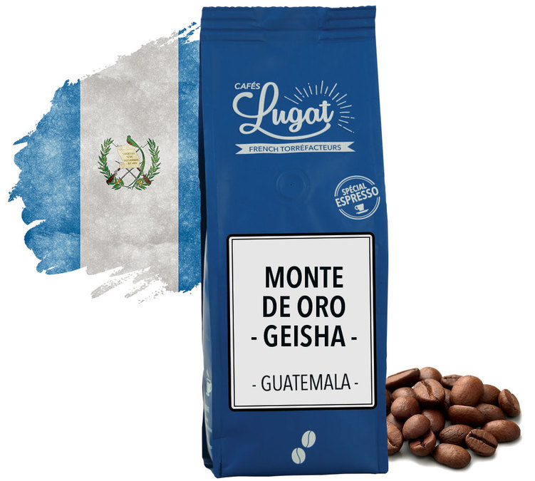 Café en grains Guatemala Monte De Oro Geisha 125g
