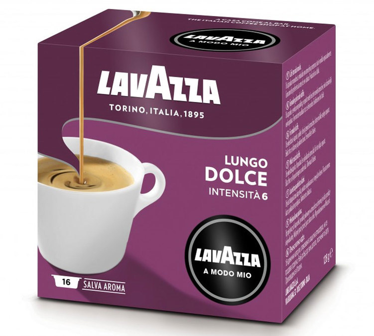 Lavazza Lungo Dolce A Modo Mio x 16 Lavazza coffee pods