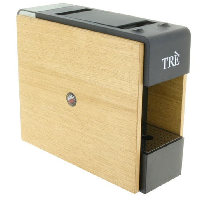 Machine à capsules Espresso bois Caffé Vergnano