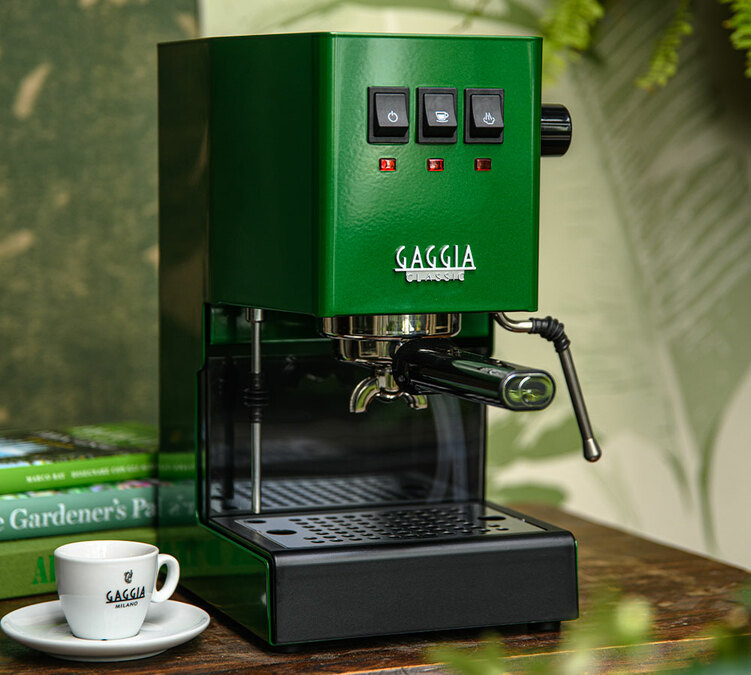 GAGGIA New Classic E24 vert machine à café