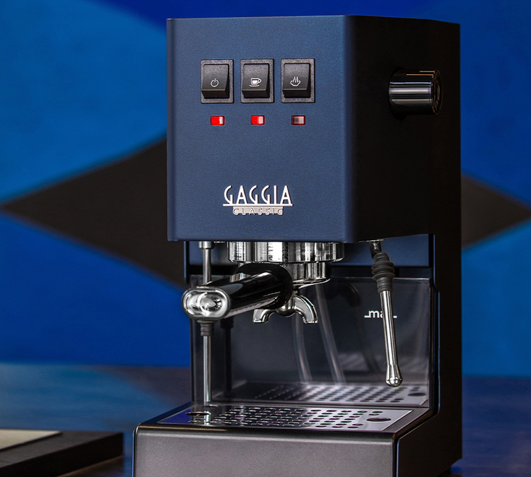 Machine Expresso Gaggia New Classic E24 bleu