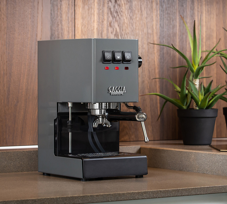 Machine Expresso à percolateur GAGGIA New Classic E24 gris