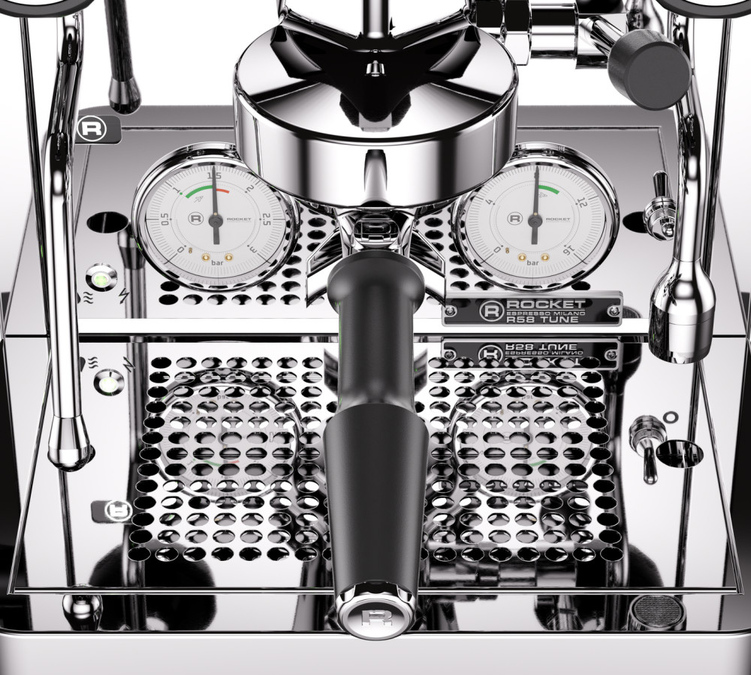 Machine à café avec percolateur rocket espresso R58 Tune chrome